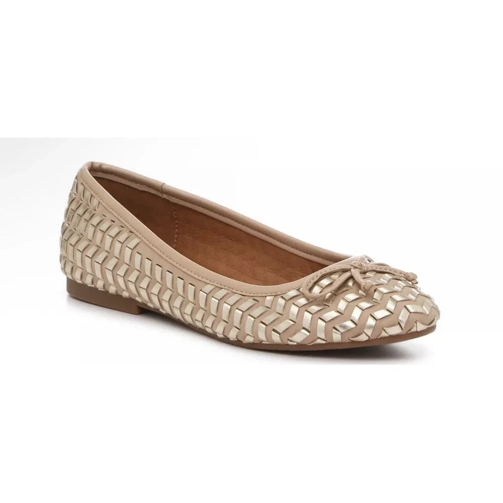 Lucky Brand Sargena ballet flats in a gold/beige color Size 11 Ballet Flats - Picture 10 of 10